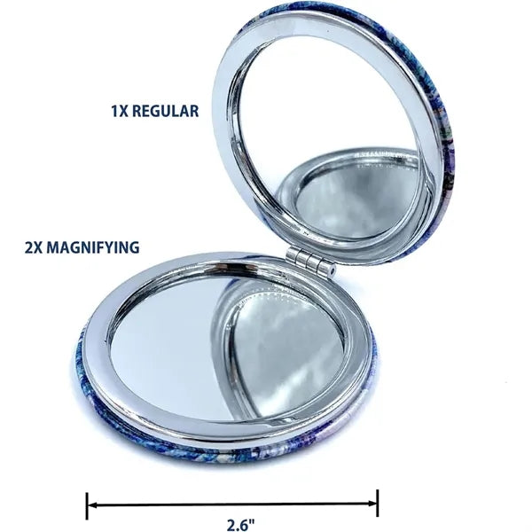 PU Handheld Folding Mirror