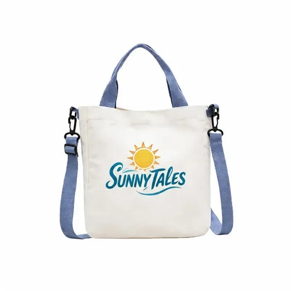 Multi-Functional Canvas Crossbody Shoulder Bag