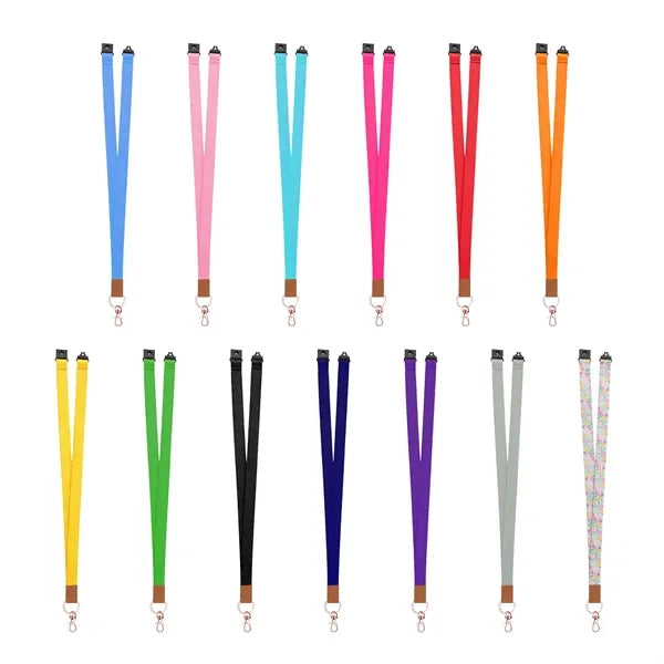 3/4" Polyester Breakaway Lanyard ID Badge Holder