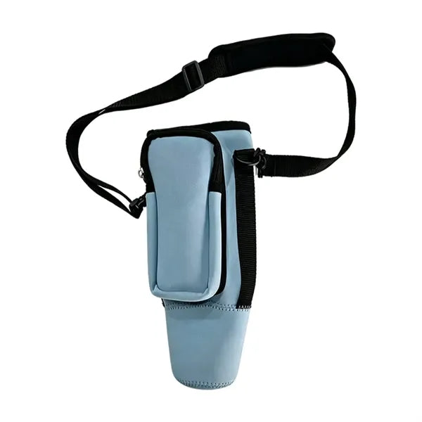 Water Bottle Sling Bag Sleeve Holder Carrier