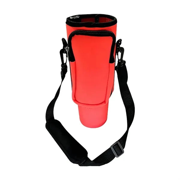 Water Bottle Sling Bag Sleeve Holder Carrier