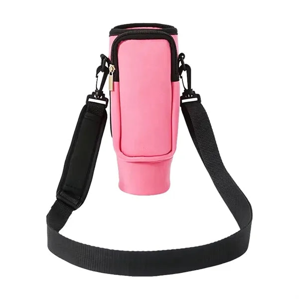 Water Bottle Sling Bag Sleeve Holder Carrier