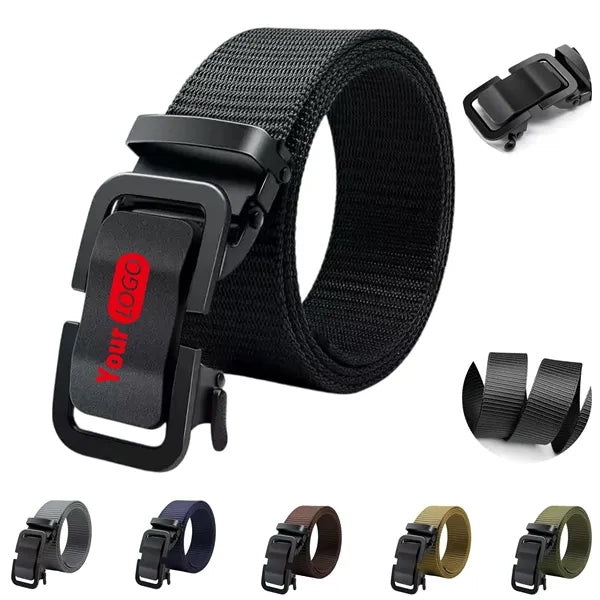 Automatic Buckle Outdoor Canvas Belt