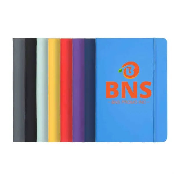 A5 Solid Color Elastic Band Business Notebook
