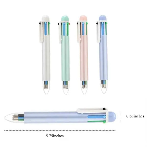 6 in1-Color Ballpoint Pen
