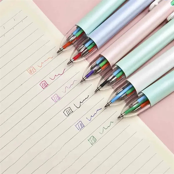 6 in1-Color Ballpoint Pen
