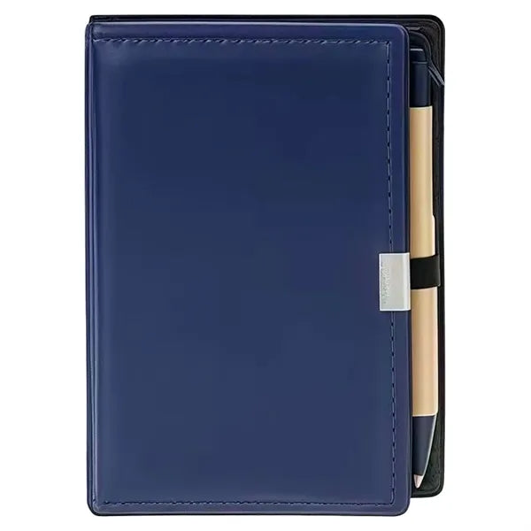 PVC Leather Notebook With Pen