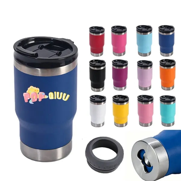 Premium Travel Tumbler with Bottle Opener - 14 oz
