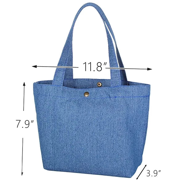 Denim Tote Bag
