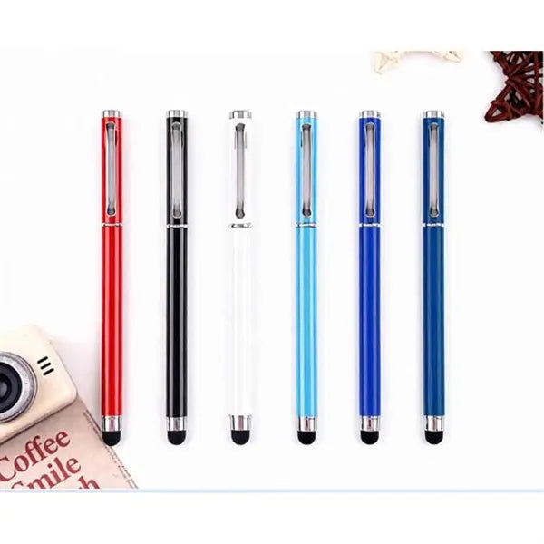 Metal Dual-Use Pen: Stylus & Ballpoint