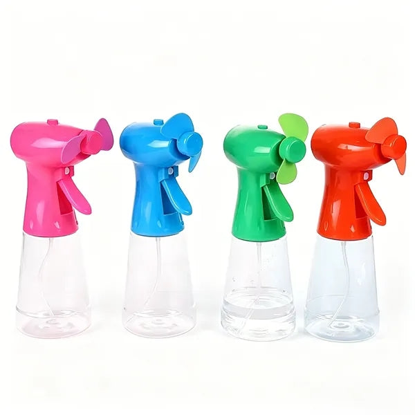 Stay Cool Spray Bottle & Fan