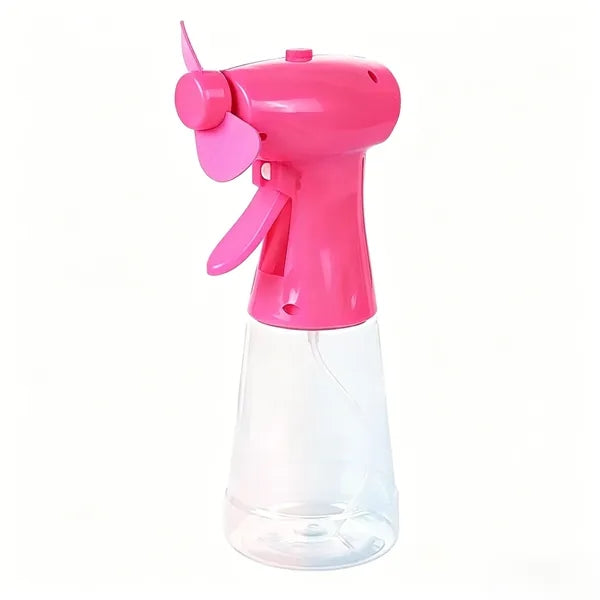 Stay Cool Spray Bottle & Fan