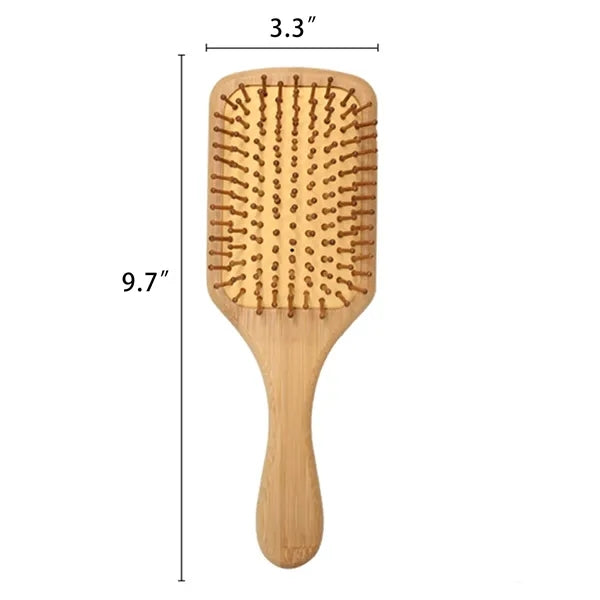 Bamboo Paddle Hair Brush