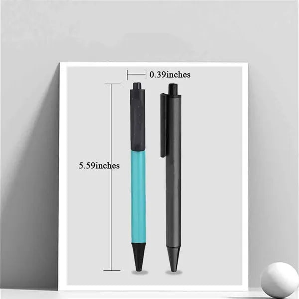 Push-Button Metal Gel Pen