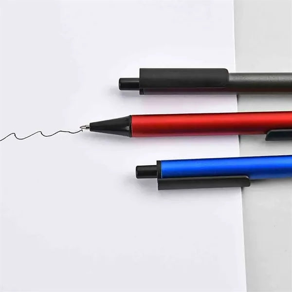 Push-Button Metal Gel Pen
