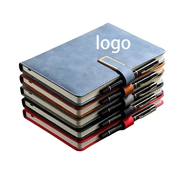 Logo Notebook with Buckle