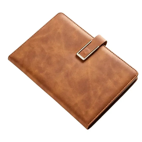 Logo Notebook with Buckle