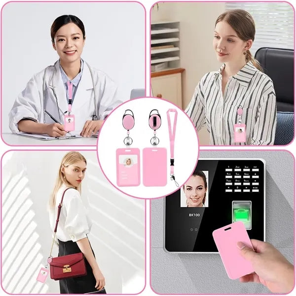 Lanyard Key chain With ID Badge Holder
