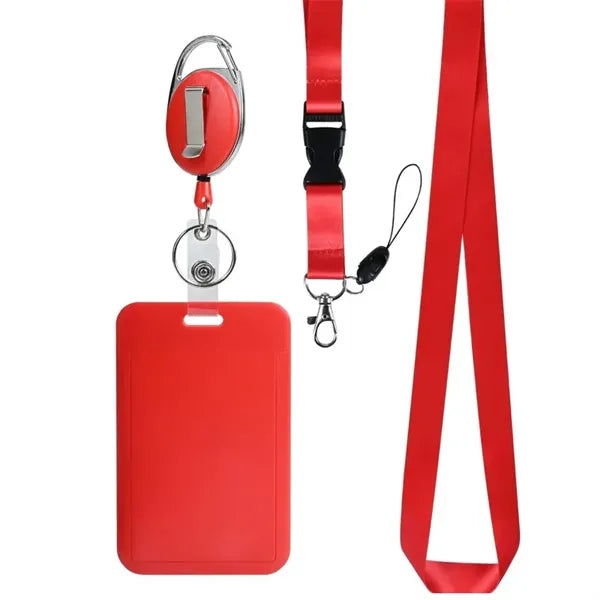 Lanyard Key chain With ID Badge Holder