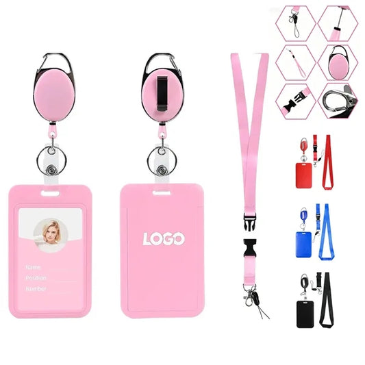 Lanyard Key chain With ID Badge Holder