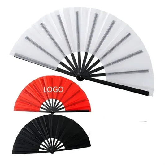 Bamboo Folding Printed Lady Hand Fan