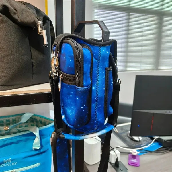 Magnetic Gym Bag Water Bottle Carrier Holder