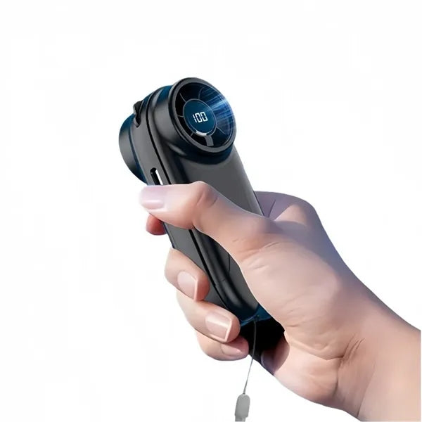 Portable Bladeless Fan with Lanyards