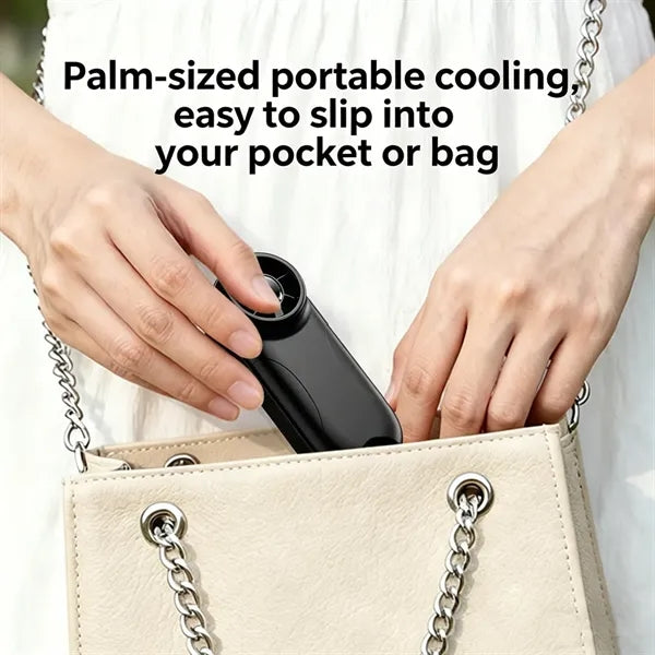 Portable Bladeless Fan with Lanyards