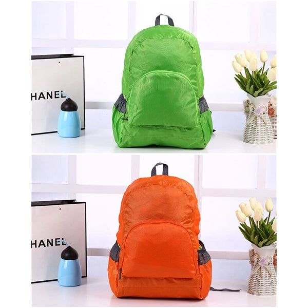 Waterproof 420D Oxford Fabric Foldable Travel Backpack