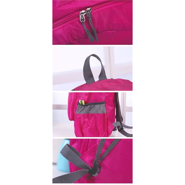 Waterproof 420D Oxford Fabric Foldable Travel Backpack