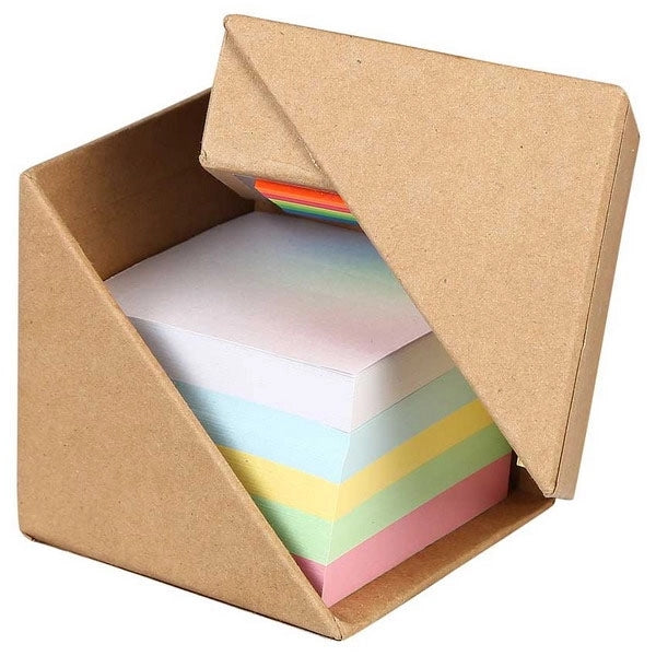 Sticky Notepad Cube Memo Pen Holder