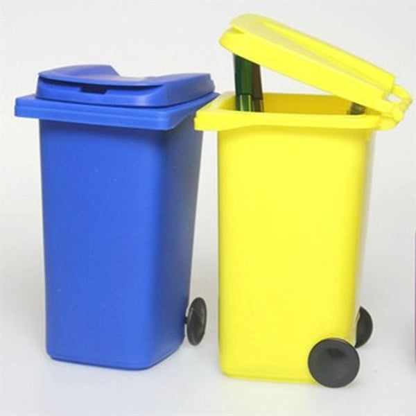 Trash Can Shaped Pen Holder/Brush Pot
