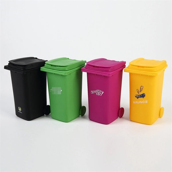 Trash Can Shaped Pen Holder/Brush Pot