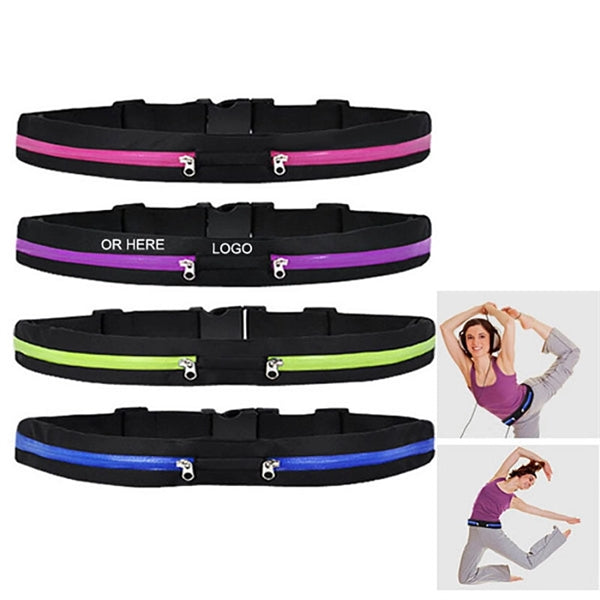 Waterproof Running Belt Pack Or Fitness Waist Pack