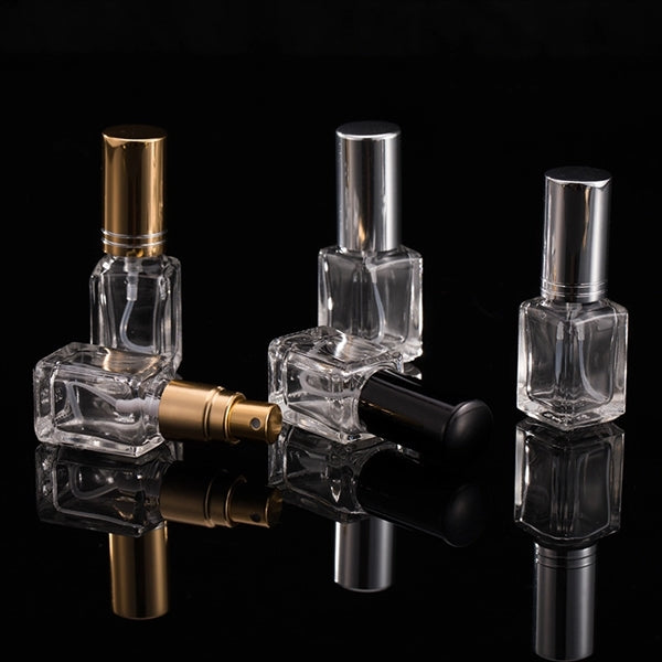 5ML Mini Refillable Clear Crystal Perfume Bottle