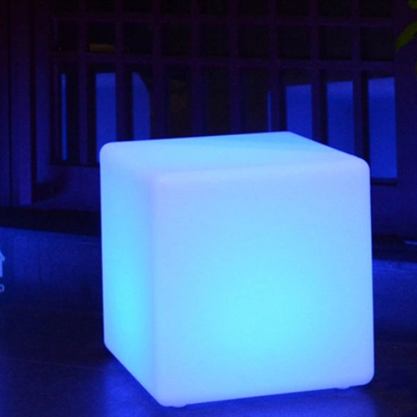 Flashing Luminous Fluorescent Cube Stool Chair Show Rack