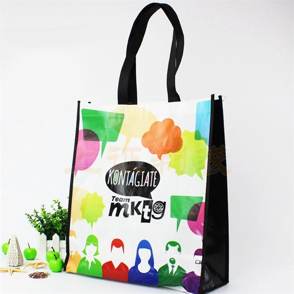 Laminated Full Color Non Woven Shopping Tote Bag