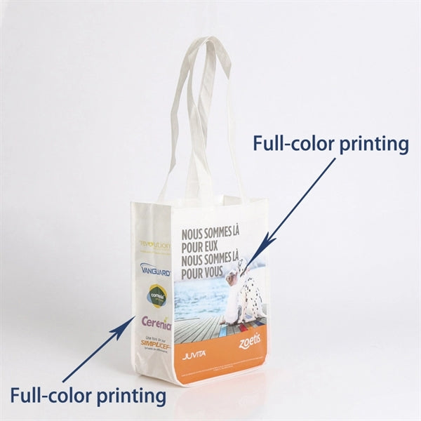 Laminated Full Color Non Woven Shopping Tote Bag