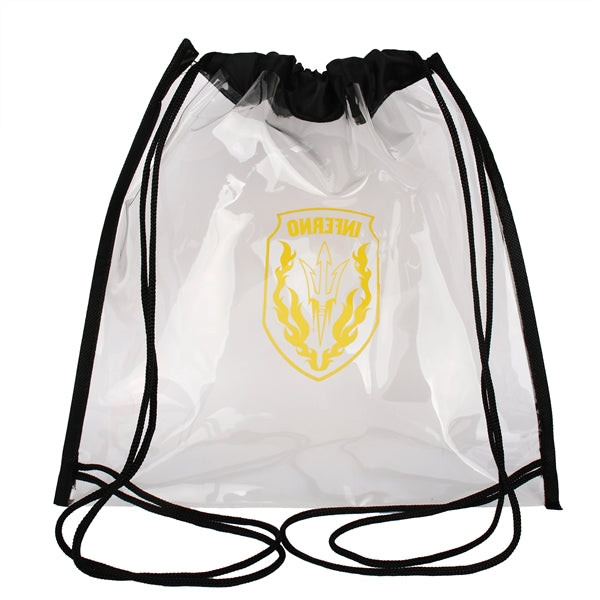 Transparent Drawstring Sport Bag
