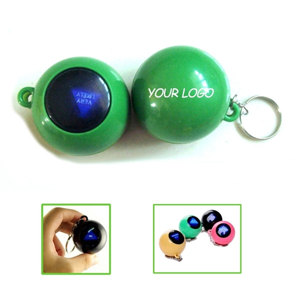 Magic 8 Ball Decision Maker With Keychain Diamet