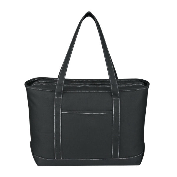 Large Cotton Canvas Yacht Tote Bag