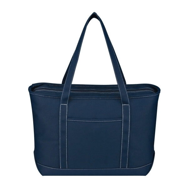 Large Cotton Canvas Yacht Tote Bag