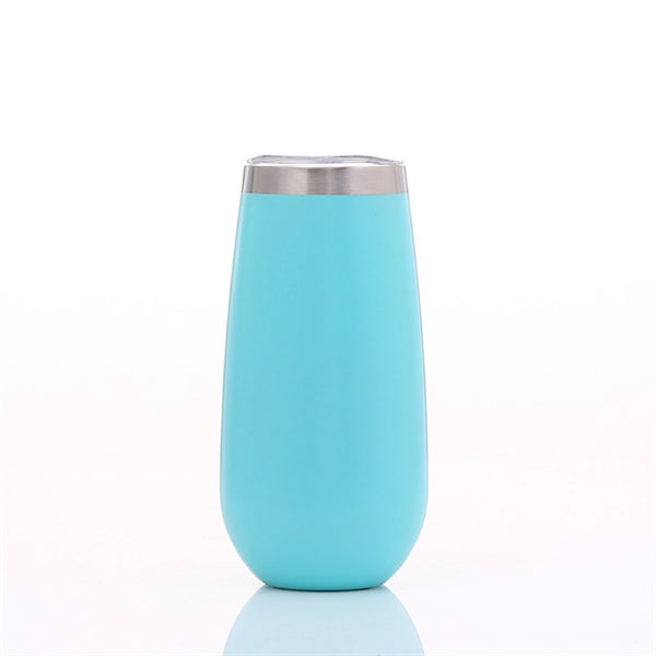 6 Oz. Double Wall Stainless Steel Wine Tumbler