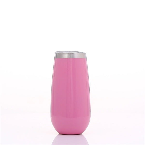 6 Oz. Double Wall Stainless Steel Wine Tumbler
