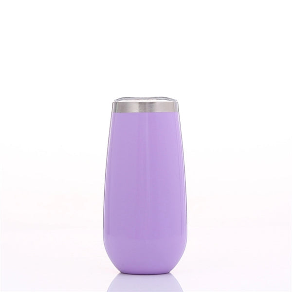6 Oz. Double Wall Stainless Steel Wine Tumbler