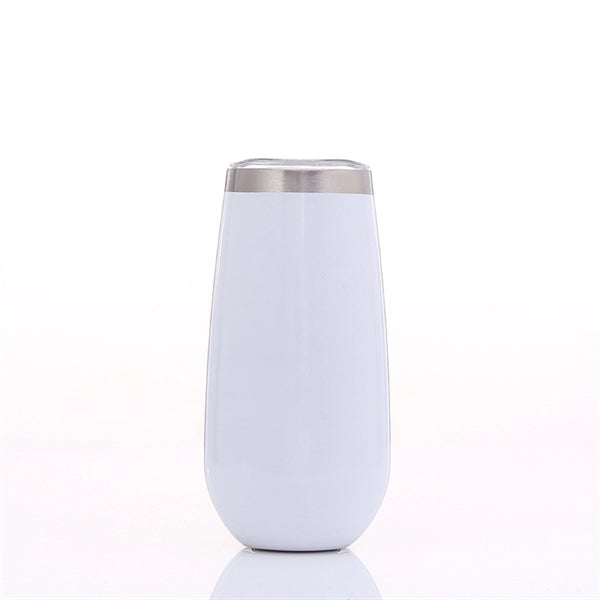 6 Oz. Double Wall Stainless Steel Wine Tumbler