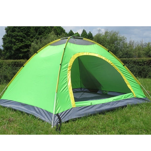 Single Layer 2 Person Auto Open Capming Tent