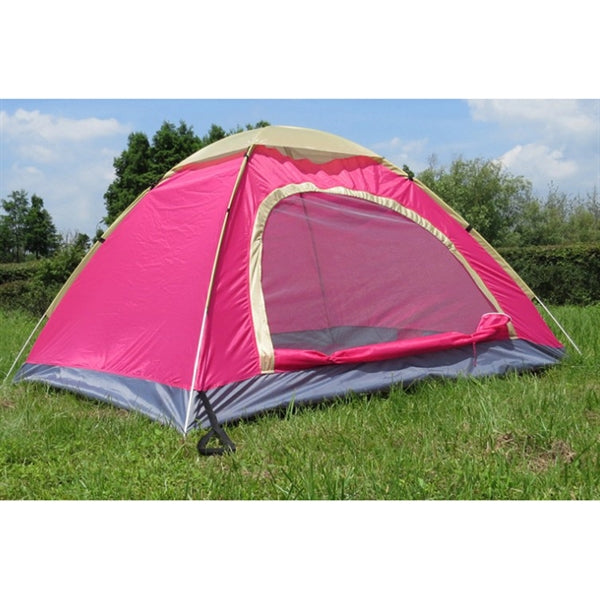 Single Layer 2 Person Auto Open Capming Tent