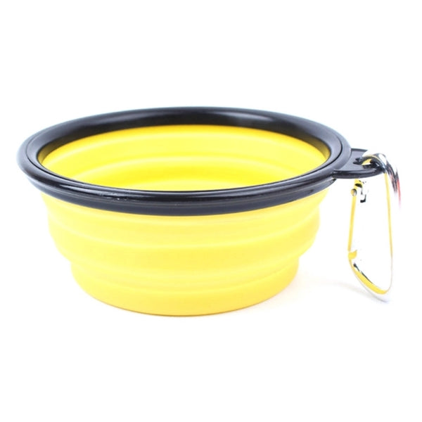 Foldable silicone Pet bowl
