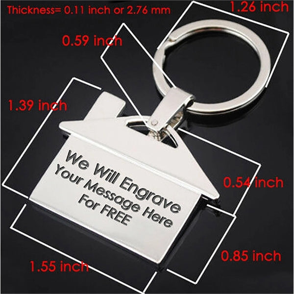 House Shape Keychain
